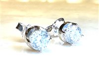 Ohrringe Giorgio Visconti Dame PUNTO LUCE  in Weißgold Diamante BB4423  X